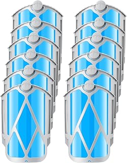 UBeesize 12 Pack Insect Trap Refill Cartridges, 2026 Upgraded Strong Adhesive Refills for Indoor Plug-in Bug Traps, Compatible with M364 and Max Devices, Easy to Replace and Long Lasting
