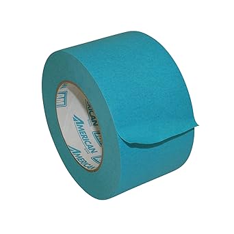 Intertape AquaMask Medium Temperature Masking Tape (AM): 3 in. (72 mm actual) x 60 yds. (Aqua)