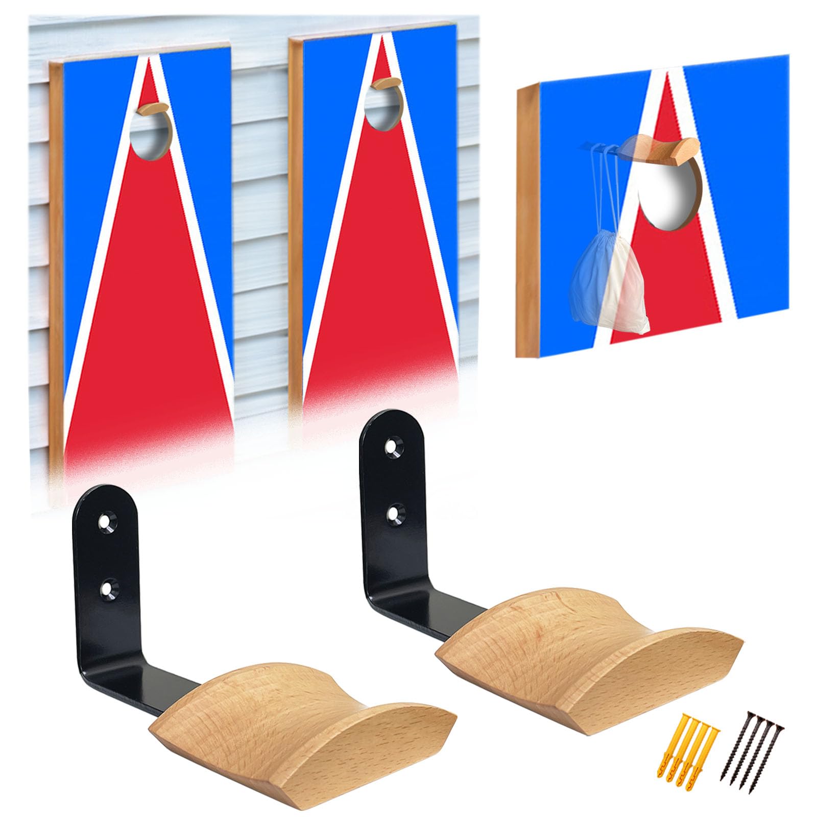 Amazon.com: HoHpHq Cornhole Board Hanger Accessories - Surfboard