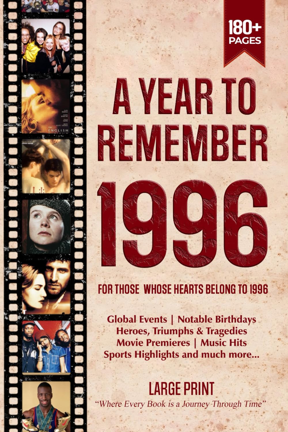 A Year To Remember 1996 History Book: A Nostalgic Tribute for the Radio Babies with Heartfelt Memories of 1996 – An Ideal Gift for Birthdays, Anniversaries, and Special Occasions      Paperback – Large Print, June 18, 2025