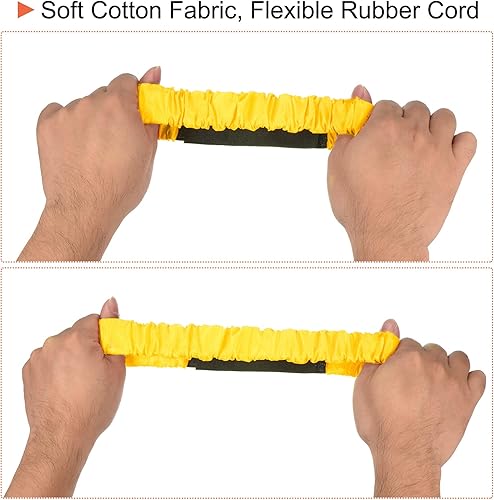 Miniatura 4 de PATIKIL Juego de bandas de carreras de 3 patas, paquete de 5 cintas elásticas para fiestas de cumpleaños al aire libre, juego de relevo de carnaval