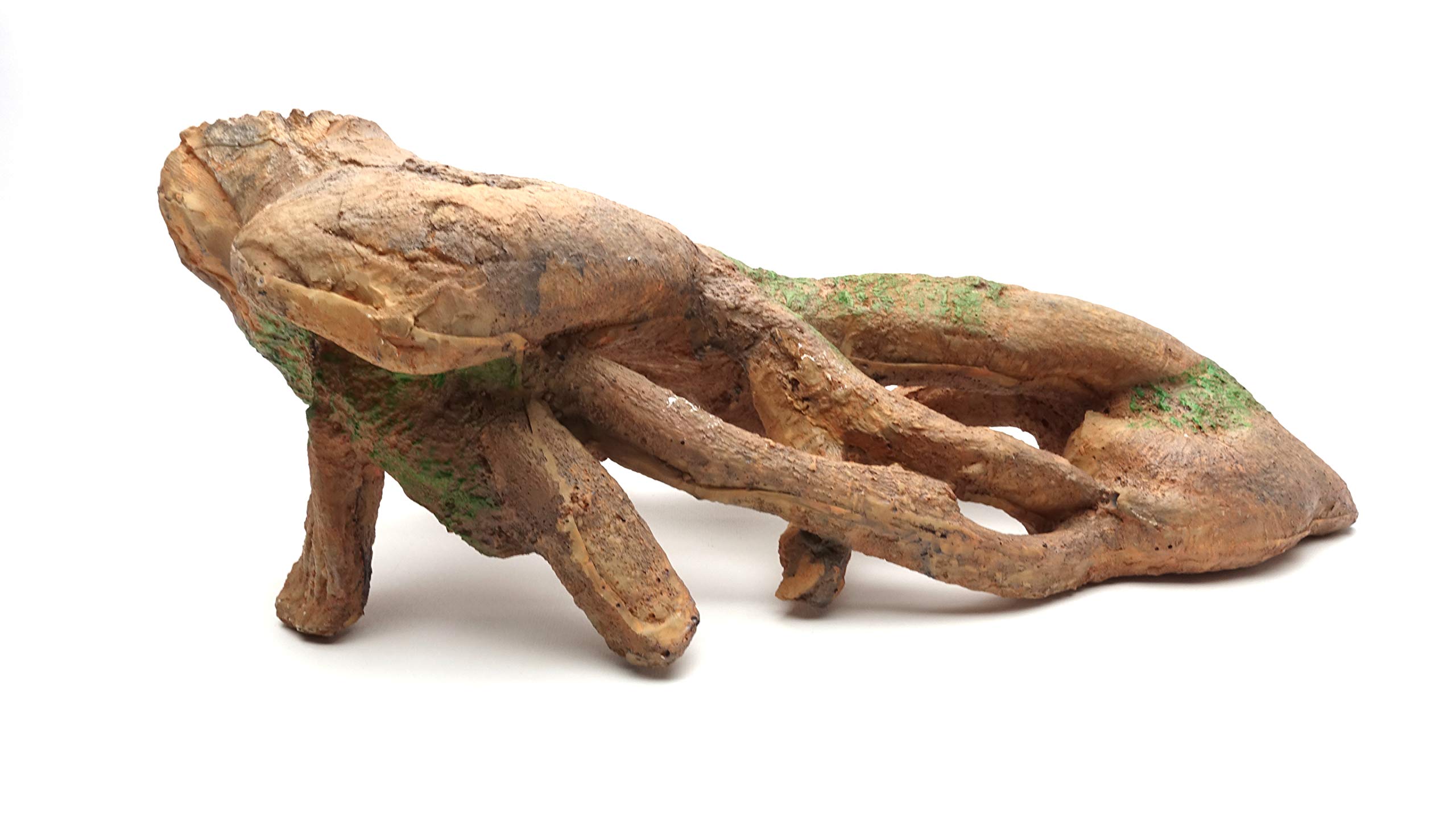 CAROLINACUSTOMCAGES Gnarled Large Root, Brown, Reptile Habitat Accessory