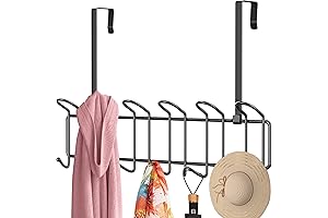 Over Door Coat Rack Wall Mounted Hook Rack