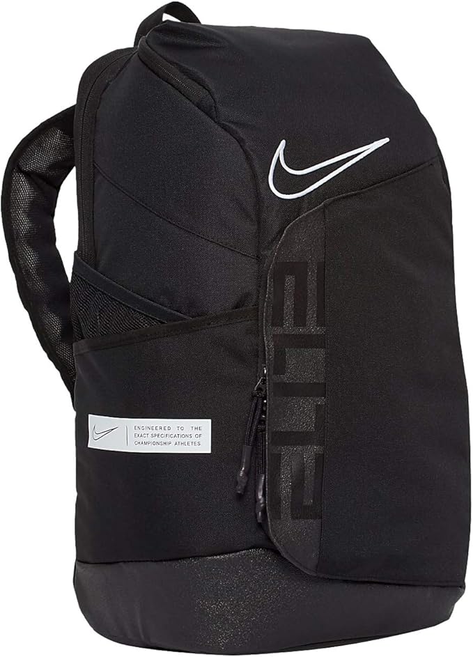 Nike Elite Pro Basketball Backpack BA6164 One Size (BLACK/BLACK/WHITE) Sports