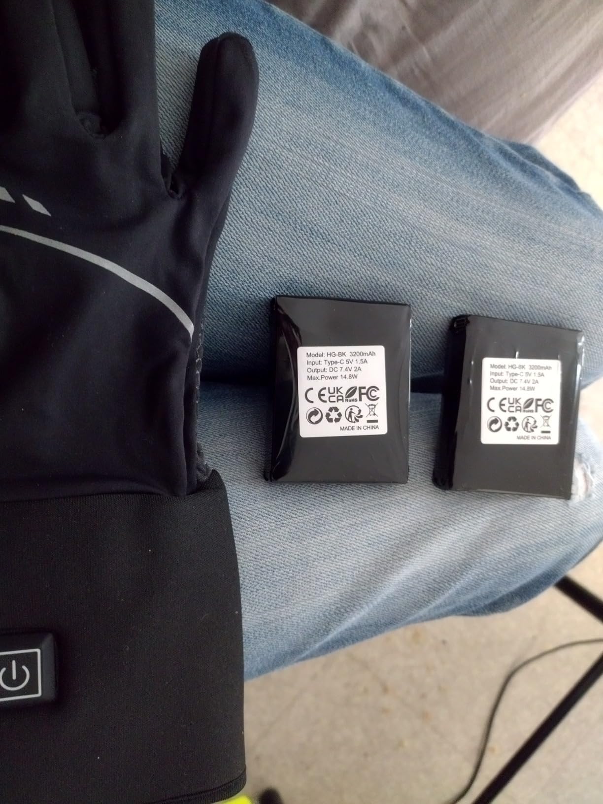 Gants Chauffants USB Pour Sport D'hiver - Rechargeables, Résistants Vent/eau - Pour Randonnée, Vélo, Ski