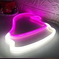 Vista 102 de Cloud Neon Signs, LED Light for Wall Decor, Battery or USB Powered for Bedroom Aesthetic Teen Girl Kid Room Christmas Wedding Party (White)