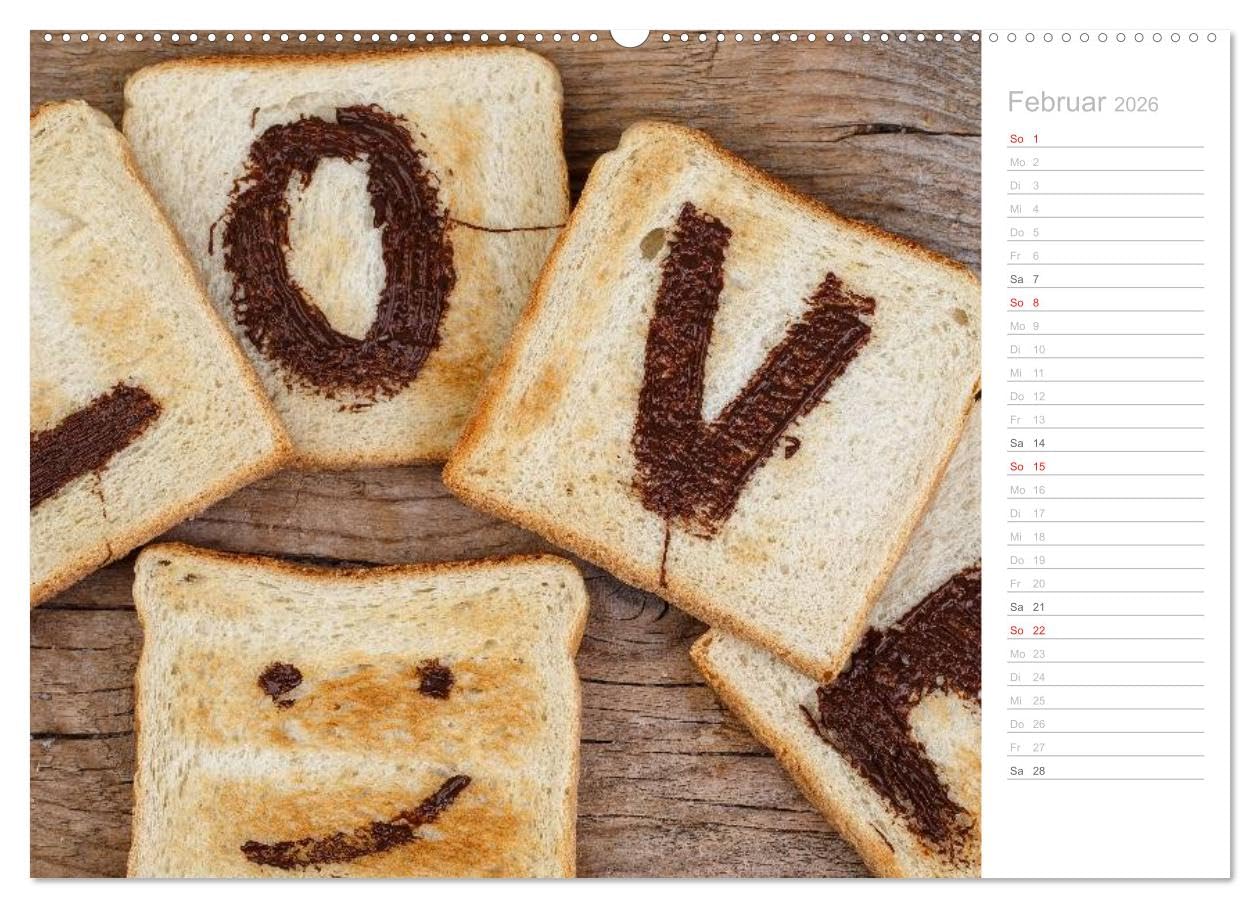 Küchenkalender 2026 (hochwertiger Premium Wandkalender 2026 DIN A2 quer), Kunstdruck in Hochglanz: Schöner Terminkalender mit Küchemotiven (CALVENDO Lifestyle)