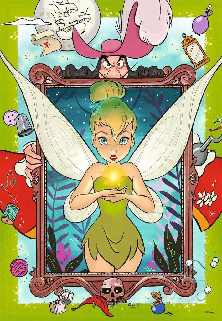 Ravensburger - Puzzle for Adults and Children - 300 Pieces Collector's Puzzle Disney - from 8 Years Old - Tinkerbell