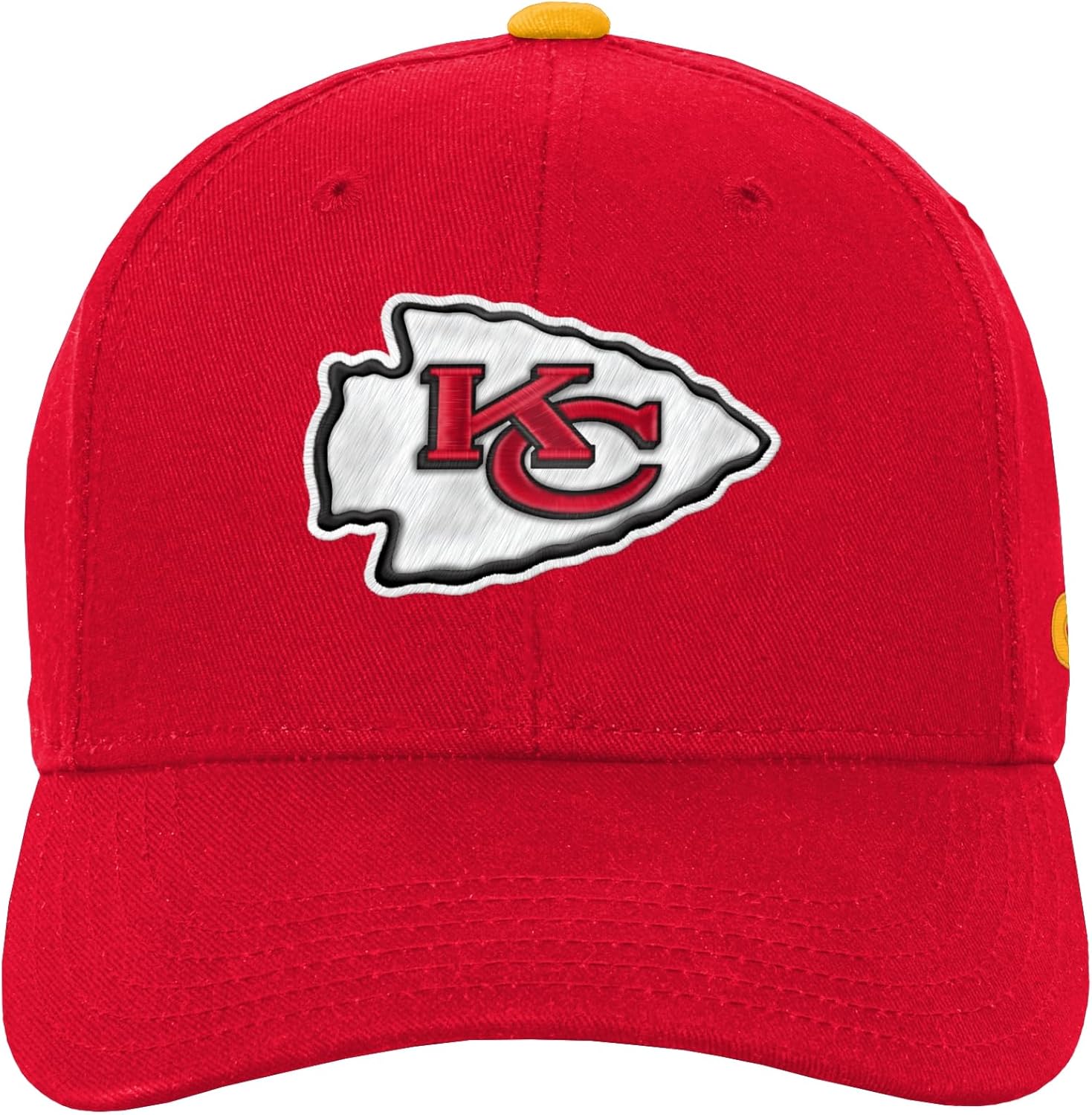 NFL Kids Youth 8-20 Official Primary Logo Wordmark Adjustable Snapback Hat Cap One Size - Image 2
