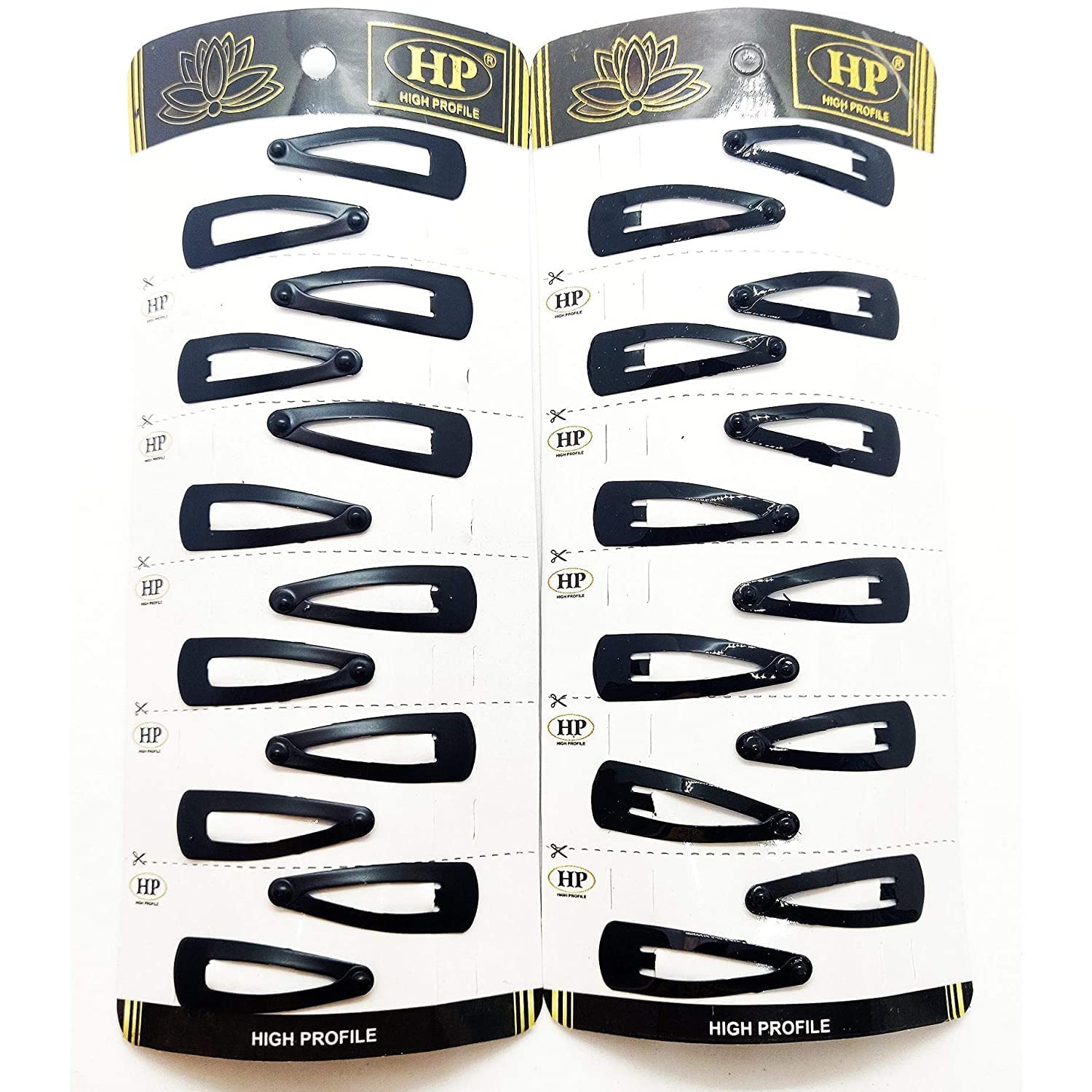 Hivata Small Hair Tic Tac Tic Tic Clips Fashion Metal Hair Pins Stylish Fashion Hair Accessory For Women And Girls & Baby Girls (Pack of 12 Pair) in Black Color (24 pcs) (B0C3CS9XQ4) Amazon Price History, Amazon Price Tracker