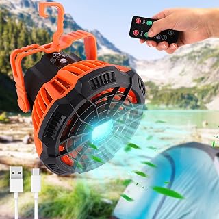 Portable Fan C ing Fan for Tents  30 Hours Work~time C ing Lantern Desk Fan with - Compare price