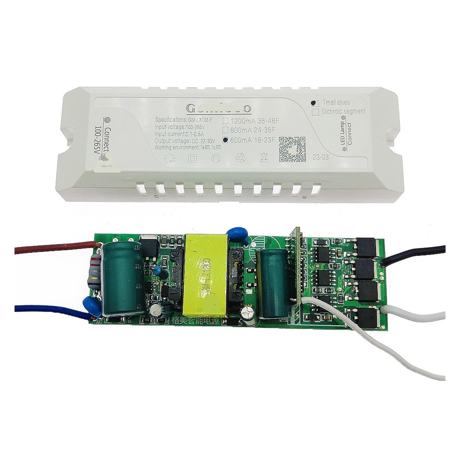 Amazon.com: NXUTKBNK 2.4G LED Driver 600mA-3000mA 24V Output