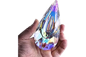 120mm Crystal Prism Suncatcher for Spectacular Rainbows