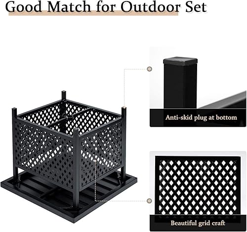 Miniatura 9 de Sillón ajustable para exteriores con cojines extraíbles, sofá reclinable de metal para patio, jardín, junto a la piscina, color marrón