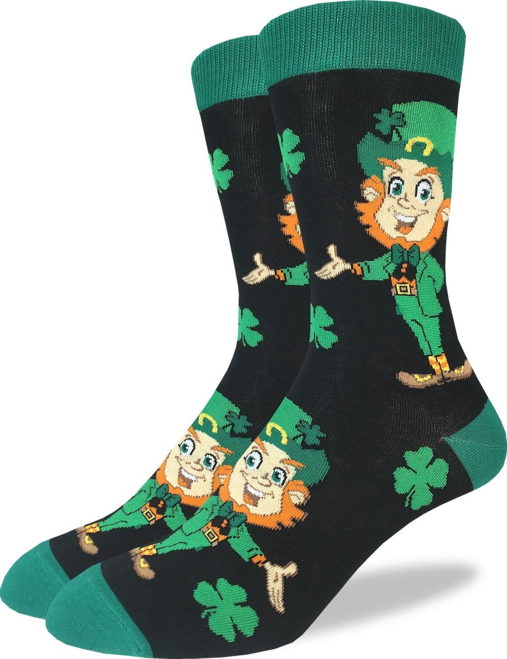 Good Luck SockMen's St. Patrick's Day Socks, Adult