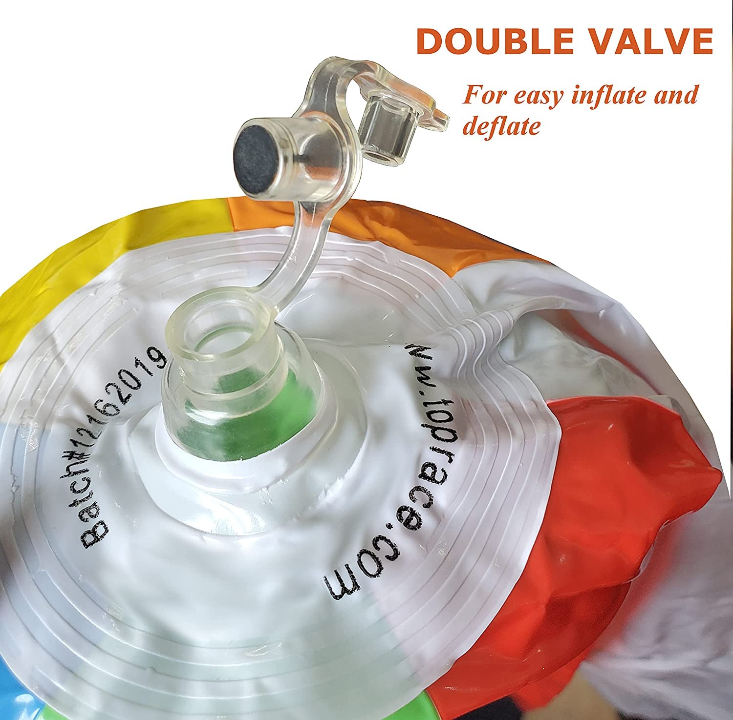 Top Race 72 inch Giant Inflatable Beach Ball 6 Foot Large Pool Ball