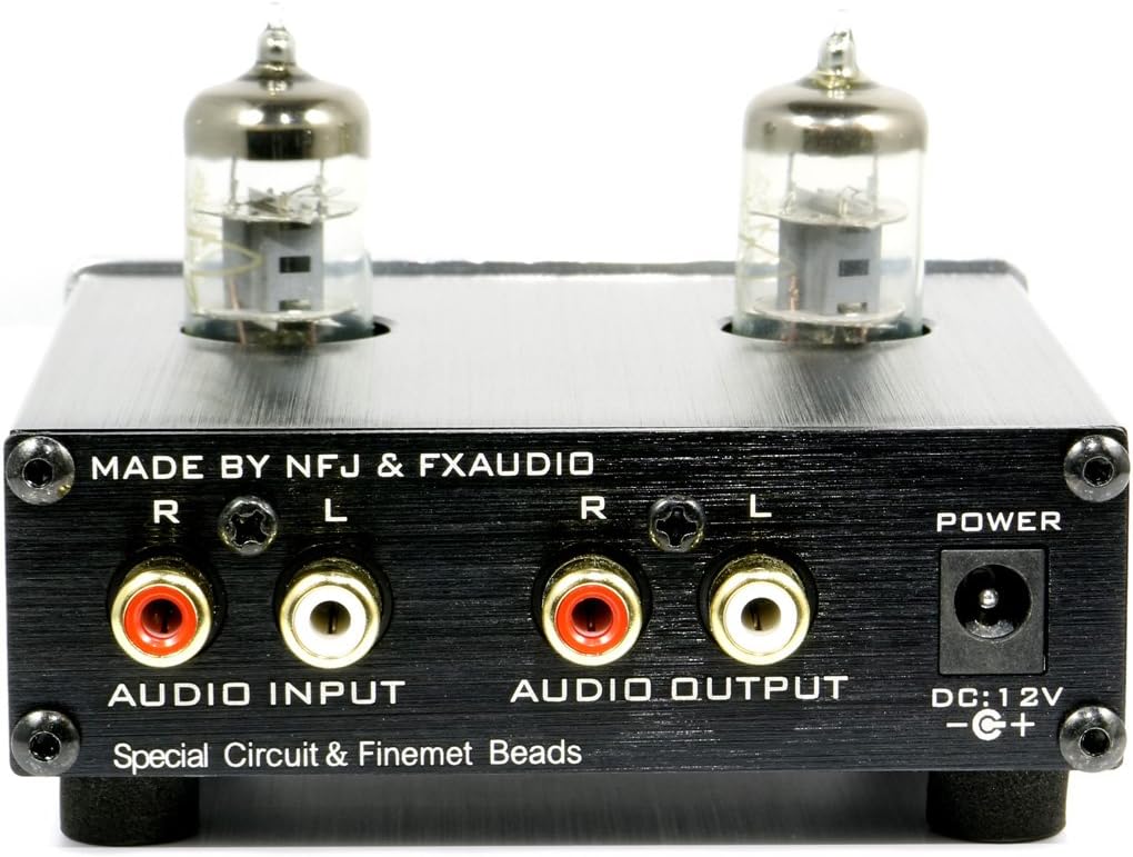 NFJ FX-AUDIO TUBE-P01J チューニングモデル 食せ 美品