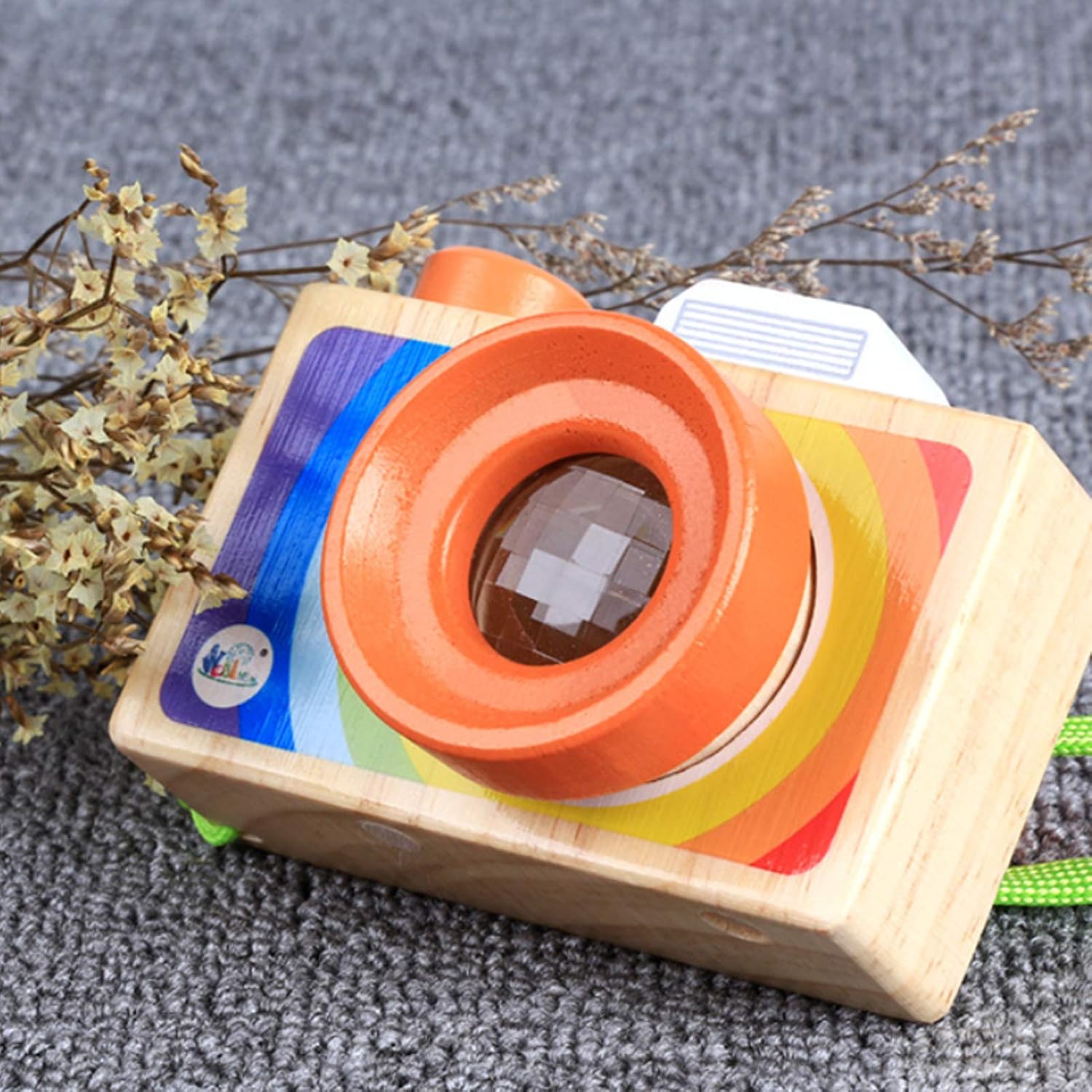 Magical Wooden Camera Kaleidoscope Wooden Kaleidoscope Camara Best Birthday Gift Photography Props