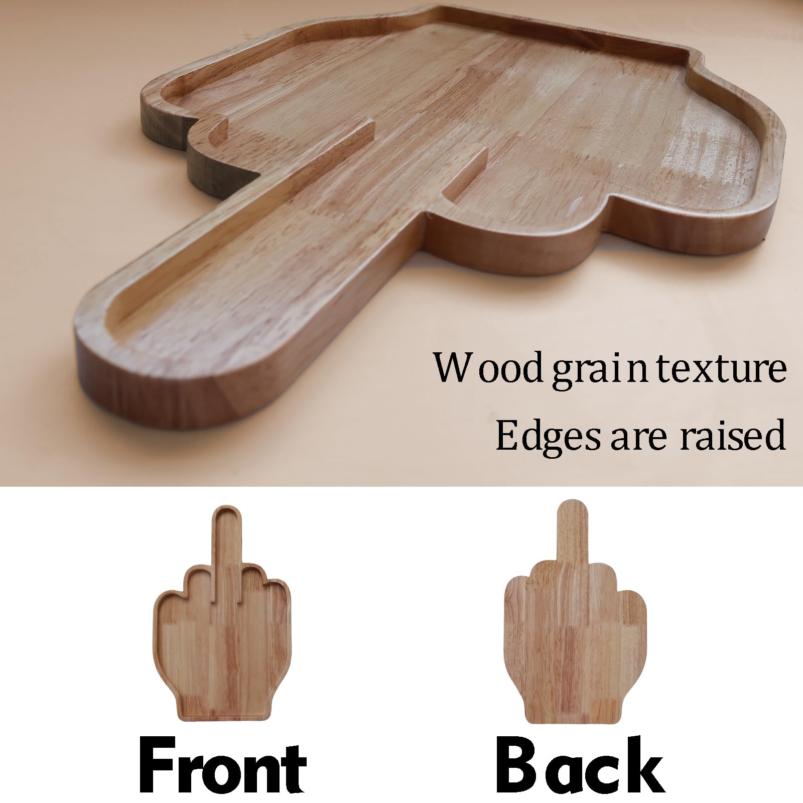 Funny Middle Finger Aperitif Board - Charcuterie & Cheese! -5