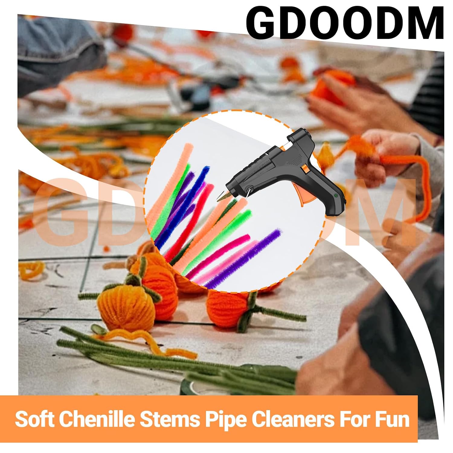 2000 Pcs Pipe Cleaners Craft Bulk 20 Colors 12 inch Chenille Stems Art Supplies for Projects Creative DIY Creative Decor, Christmas Decorations