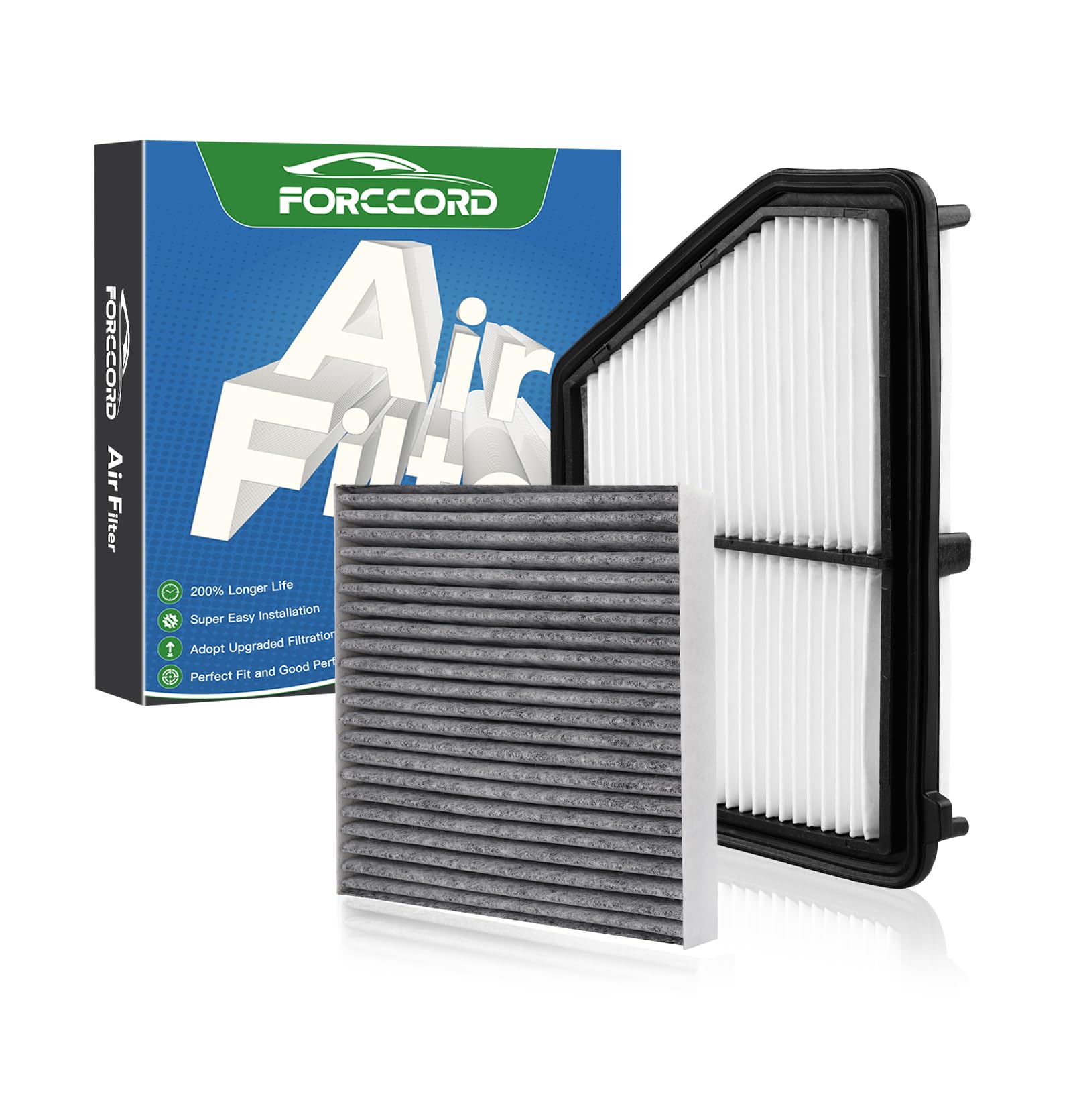 Cabin &amp; Engine Air Filter Combo for Honda Civic 2.0L 2016-2026