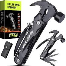 Fathers Day Dad Gifts from Daughter Wife - Gift for Dad, Dads Gift for Fathers Day - Birthday Gift, Christmas Presents for Father, Husband Stepdad, Men - Multitool Hammer from Daughter Son
