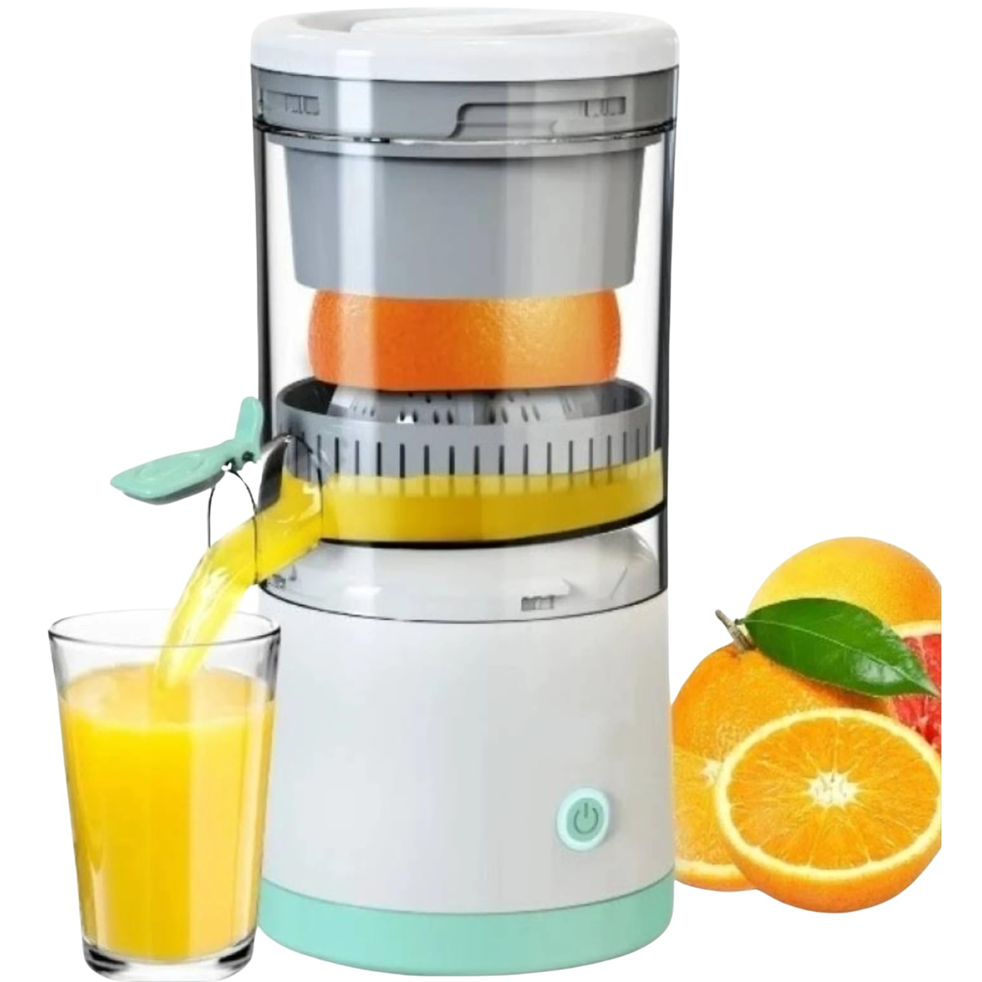 Electric Citrus Juicer, Portable Wireless Orange Squeezer with USB Charging, for Kitchen & Travel-image-37