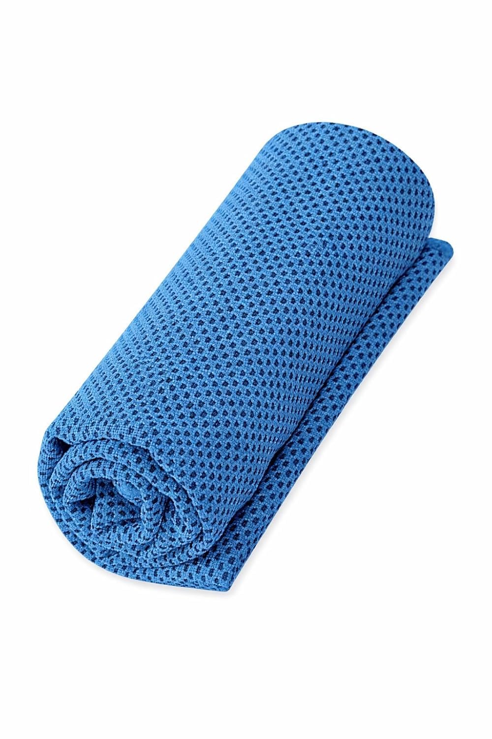 Cooling Towel with Active Mesh Fabric, Reusable Washable Cooling Cloth for Sports, Fitness, Yoga, Swimming, Travel, Beach and Outdoor Activities, Blue-image-32