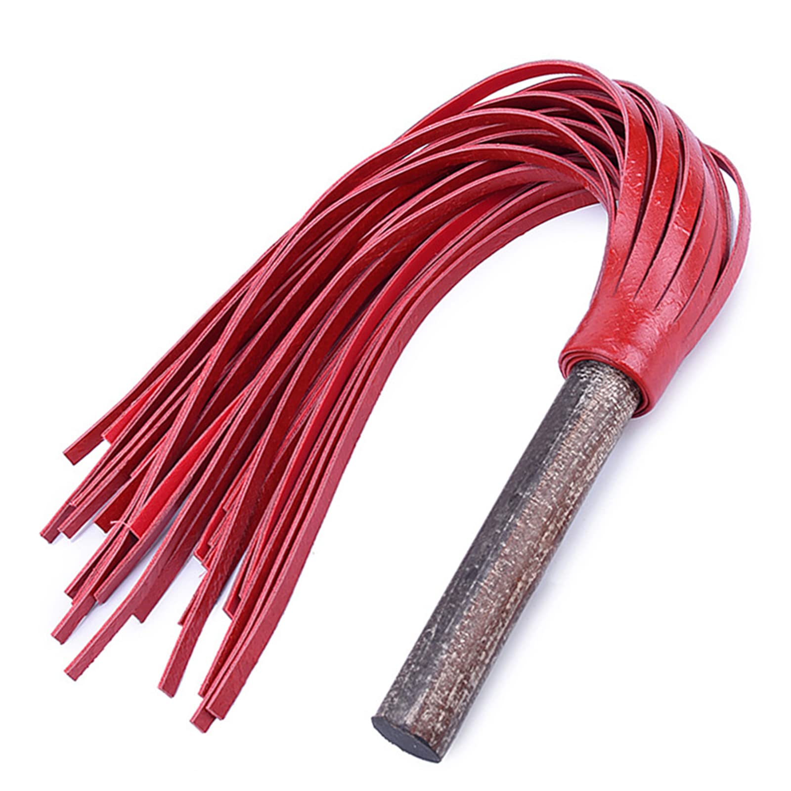 Peitsche Erotik Flogger Rindsleder SM Spanking Quasten Gerte BDSM Bondage Reitgerte Holzimitat Griff Partners Spiele Rollenspiele Cosplay Sex Spielzeug Für Frauen Männer Und Paare