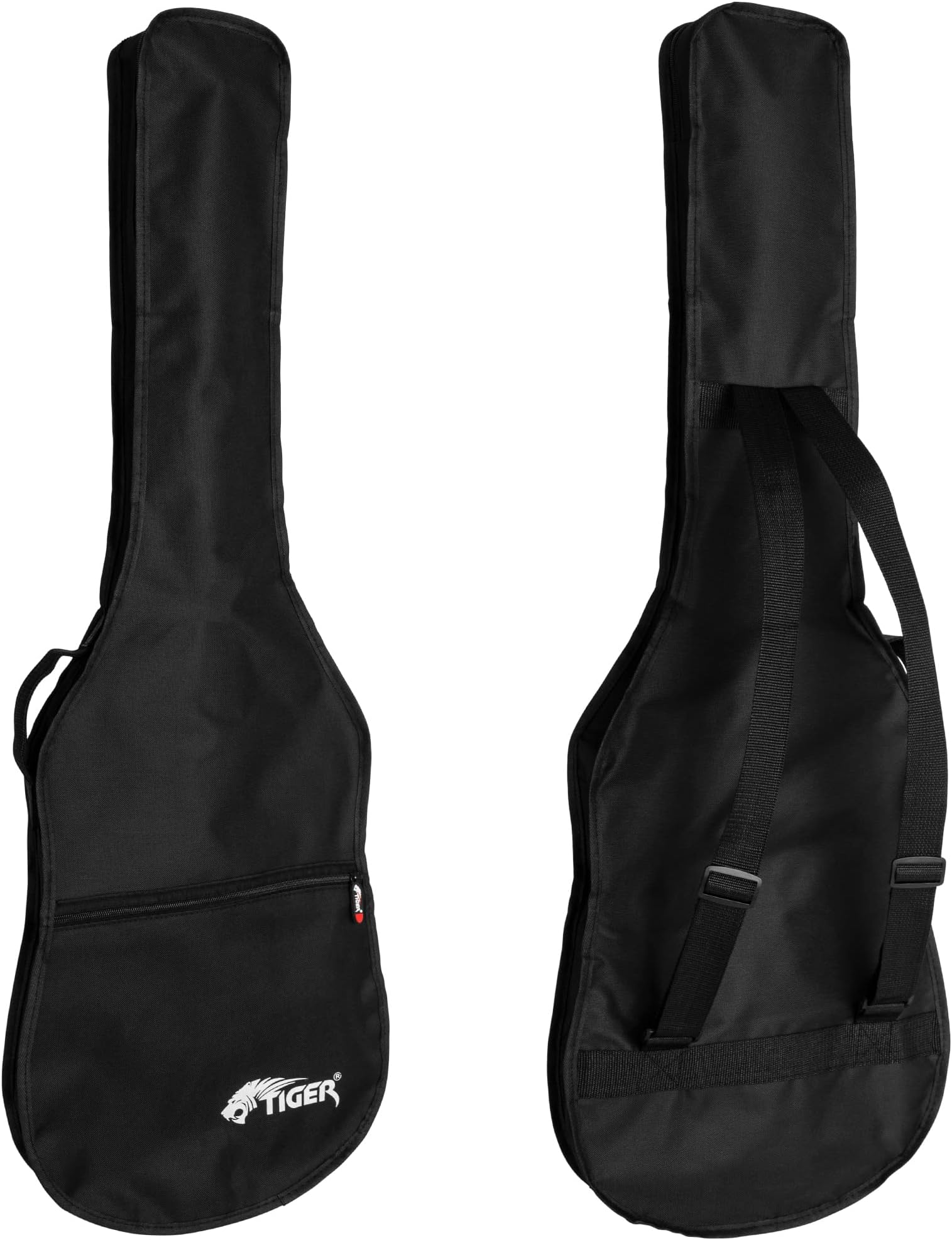 Tiger GGB7-FEL | Full Size Electric Guitar Bag | Cover with Shoulder Strap and Carry Handle | Black