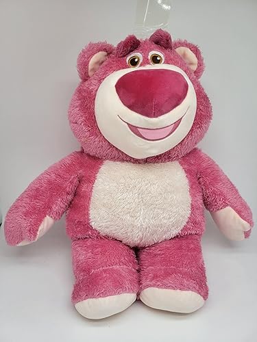 Juguete de peluche grande con aroma a fresa de oso de loto de 15 pulgadas