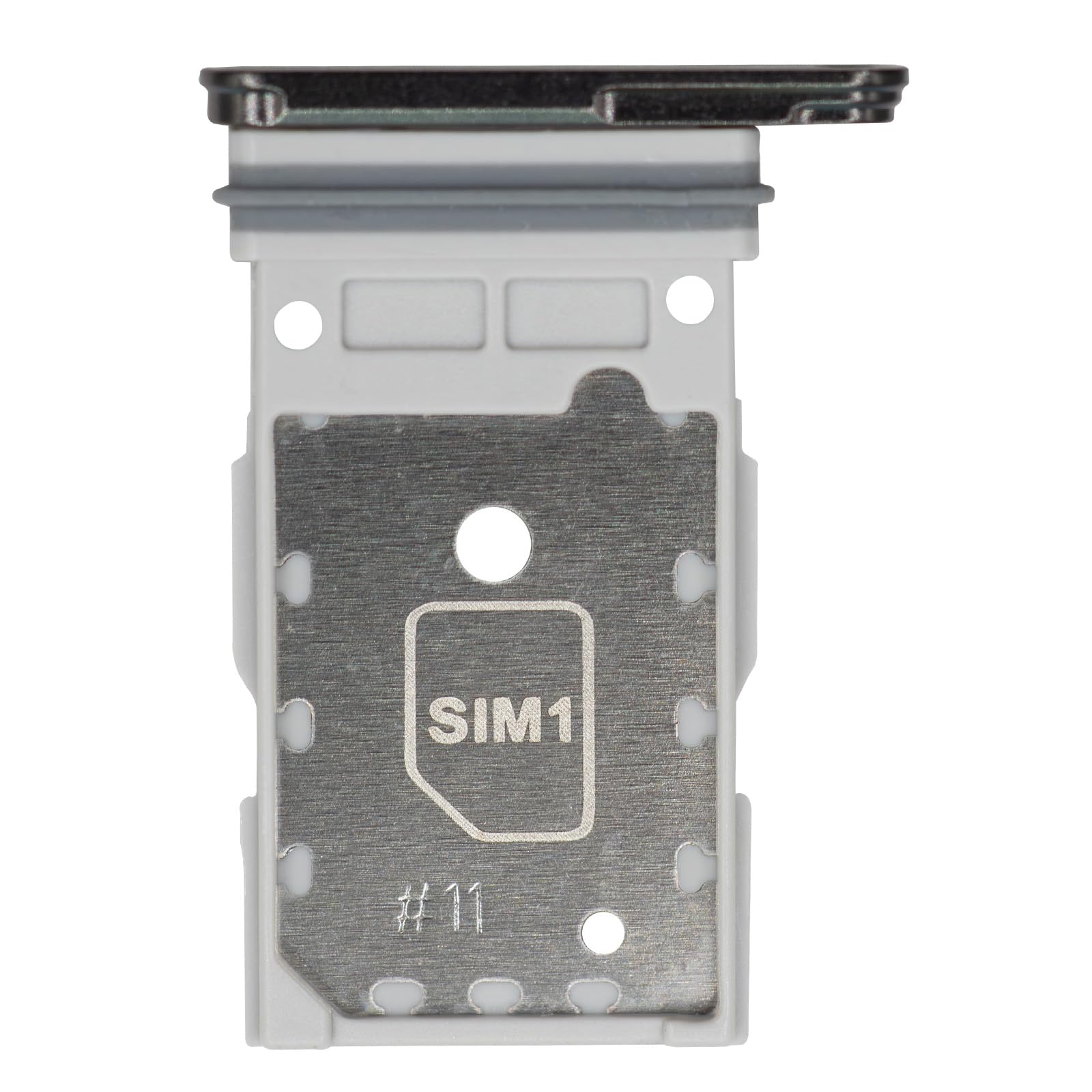 MMOBIEL Vassoio Porta Scheda Dual SIM Compatibile con Samsung Galaxy S24 Ultra - Sostituzione Supporto Scheda Doppia SIM - Porta SIM – incl. Estrattore SIM e Anello di Gomma Impermeabile - Nero