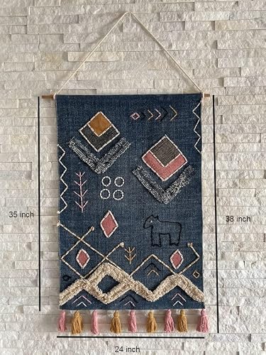 Boho Decor Large Macrame Wall Hanging Tapestry Housewarming Gift Farmhouse Decor Colorful Entryway Decor Handmade Gift Mothers Day #TOP2