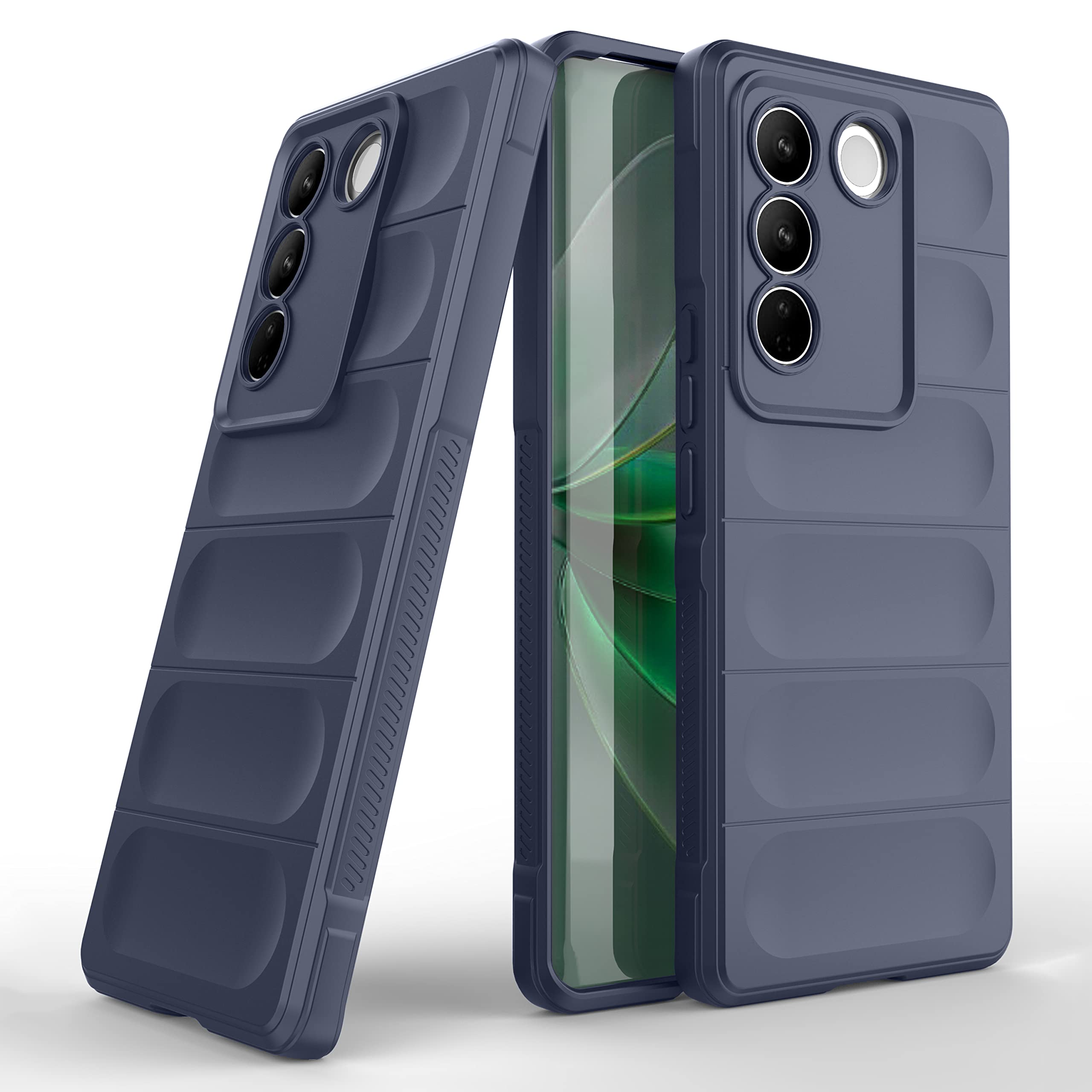 Amazon Brand - Solimo Back Case Cover for Vivo V27 / Vivo V27 Pro 5G | Compatible for Vivo V27 / Vivo V27 Pro 5G Back Case Cover | Liquid Silicon Magic Case for Vivo V27 / Vivo V27 Pro 5G | Sapphire (B0C2Q5NHMW) Amazon Price History, Amazon Price Tracker