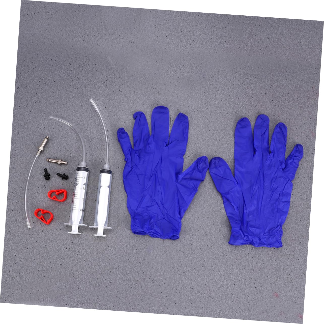 ibasenice Kit Manutenzione Freni Disco Idraulici Strumento Iniezione Olio per Freni Compatibile con Avid Portatile Completo per Bici