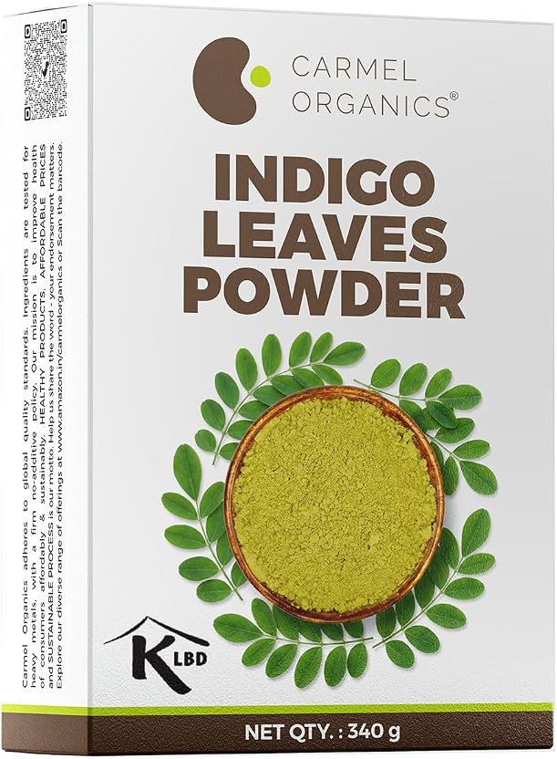 Carmel organics Indigo Leaves Powder 340 Grams