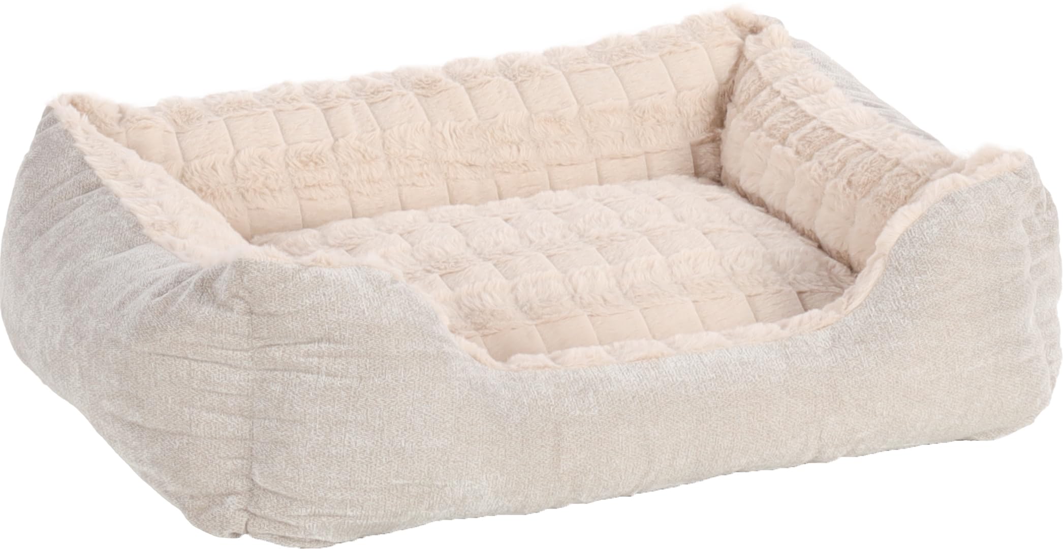 Flamingo Basket Verona Rectangle Beige 65x50x20cm