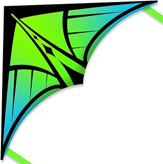 Large Delta Kite for Kids & Adults, Easy to Fly Kite with Line | Outdoor Activity Single Line Kites for Kids Ages 4-8 – for Beach, Park, Weekend Trips, Birthday Parties and Festival