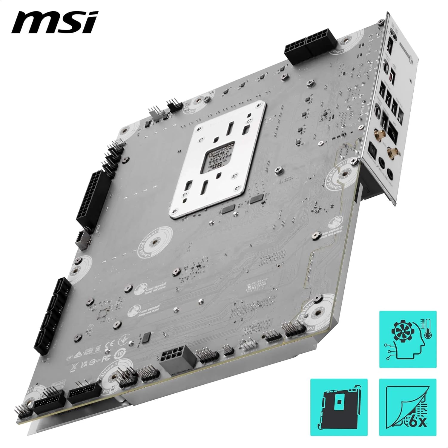MSI B850 Gaming Plus WiFi PZ Motherboard, ATX - Supports AMD Ryzen 9000/8000/7000 Processors, AM5 - DDR5 Memory Boost 8200+ MT/s (OC), PCIe 5.0 x16, M.2 Gen5, Wi-Fi 7, 5G LAN