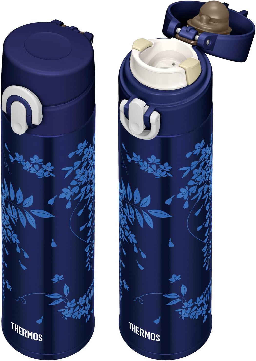 Thermos (sa-mosu) magubotoru Mauve Made in Japan Water Bottle Vacuum Insulated Travel Mug one-touch open JOA – 402 FJI