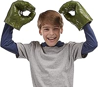 Vista 6 de Marvel Avengers Hulk Roleplay Toy, Includes 2 Gamma Grip Fists, Design Inspired by Marvel Comics, for Kids Ages 4 and Up (Yaxa Exclusive)