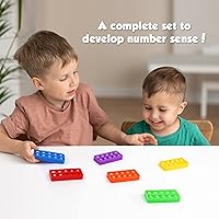 Vista 7 de Aizweb Ten-Frame Counting Toys,Math Manipulative for Elementary,Number Math Games, Montessori Educational Toy for Preschool Kindergarten Classroom