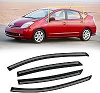 Vista 362 de Visera de ventana para Chevy Silverado 1500/GMC Sierra 1500/Avalanche/Suburban Crew Cab 2007-2013, protectores de lluvia, deflector de ventilación