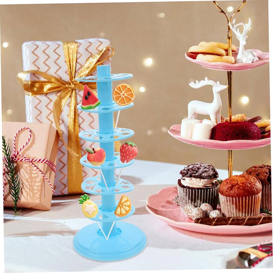 エレガントな4段アクリル製ロリポップ＆ケーキポップディスプレイスタンド ★ 71D0pLkI8-L._UF894,1000_QL80_.jpg