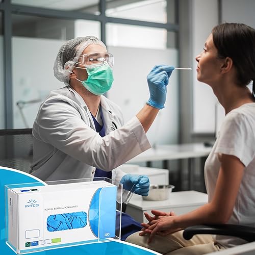 Miniatura 5 de Wenqik Dispensador de guantera de acrílico, soporte para guantes a granel para montaje en pared, dispensador flotante de máscara para guanteras