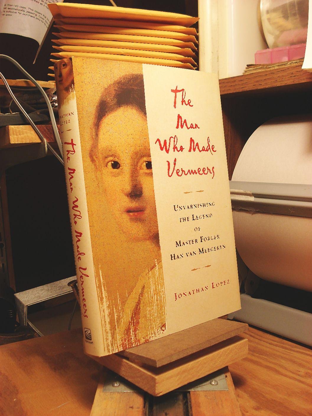 Livre de collection Han van Meegeren faussaire de Vermeer pour salon