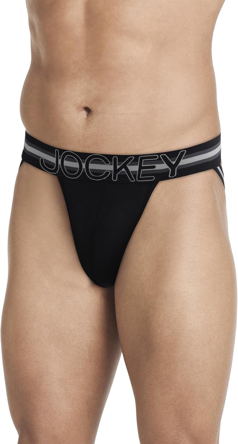 Jockey Sport Men's Underwear Stability Pouch Microfiber Jock Strap
