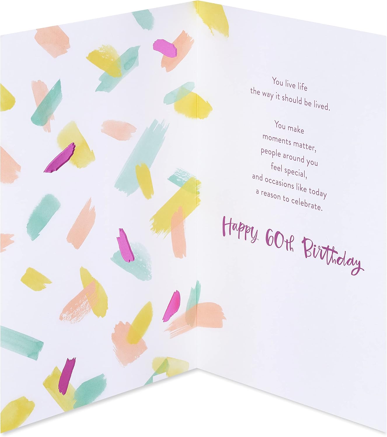 American Greetings 60th Birthday Card (Make Moments Matter)