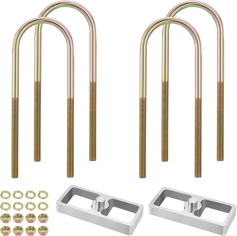 Kit de blocos de rebaixamento para feixe de molas Racewill 1,27 cm – 2 blocos