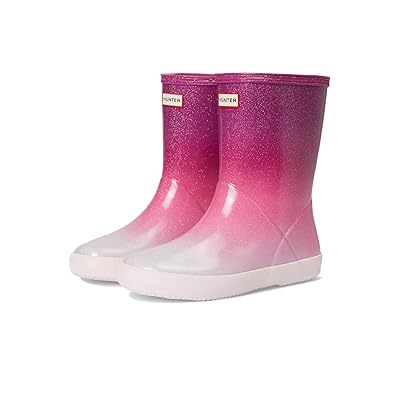 Hunter Kids First Starcloud (Toddler/Little Kid) Kids Shoes Dark Pink Ombre Glitter